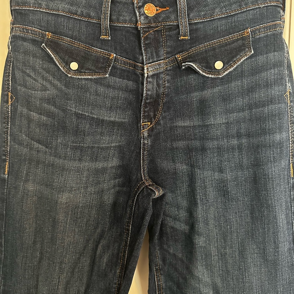 Ariat Dark Blue Slim Trouser with Contrast Stitching - Sz 10 (30R) - EUC